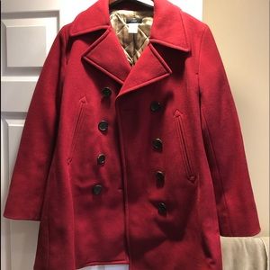J Crew Pea coat